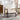 63cm wide corduroy armchair with rattan armrests, grey seat and back, dark wood frame