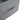 Gray fabric organizer side panel with reinforced seam and stitching details