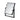 Black LED vanity mirror on stand, angled view with 10 round bulbs and touch icons