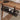 Under-table clamp cable management tray with mesh basket and adjustable side supports
