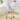 Mesh back ergonomic office chair, white upholstery, folding armrests and swivel base