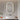 Wall-mounted oval LED bathroom mirror with white LED ring and touch buttons