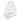Clear plastic food storage containers with white snap lids, stackable set