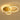Gold 3-ring LED ceiling light with three circular loops and glowing white LED rings