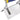 Close-up of stainless steel external corner trowel blade and narrow corner edge