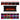 Black electric fireplace showing orange flame effect with 12 lighting color options