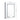 White LED mirror cabinet with anti-fog glass and touch control icons on the frame