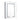 45cm x 90cm rectangular LED mirror cabinet dimensions, white one-door design