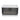 Double-door collapsible storage box with ribbed gray inserts and black frame
