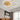 Gold 3-ring LED ceiling light with two large loops and a small bottom loop