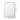 Wall-mounted LED vanity mirror with rounded rectangular frame and frosted white border