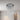 Modern crystal ceiling light with chrome rim and cascading clear droplet prisms
