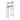 Black 2-tier over-washer storage rack with two shelves and curved top handles