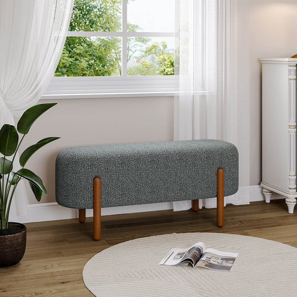 106.5cm W Upholstered Bench