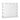 White Hollywood mirror with LED bulbs on all sides and touch dimmable button icons