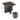 Table and 4 stools dimensions: wood tabletop with matching storage stool height and width.