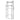 Black 2-tier over-washer storage rack with two open shelves and metal side frame