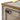 Foldable clear storage box panel with black-ring handle on front