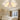 Multi-arm flush ceiling light with frosted acrylic shades and dangling crystal ornaments