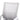 White mesh back panel with horizontal support bars on ergonomic office chair