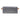 Grey fabric organizer bin with foldable inner walls and side carry handles