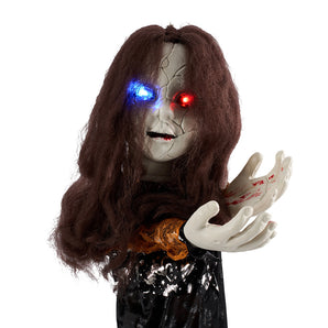 148cm Hanging Halloween Ghost Decoration with LED Lights