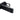 Matte black basin mixer tap spout with aerator, rectangular outlet
