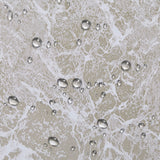 Light gray marble-effect PVC tile surface with water droplet pattern