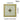 Square PVC floor tile, 30.48 cm (12 in) size; 0.12 cm (0.05 in) thickness, gold border