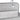 Top hanging section of grey non-woven organizer with metal ring and stitched border