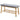 Bamboo shoe storage bench with gray padded seat and two-level open slatted rack