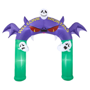 250cm Halloween Devil Archway Inflatable with LED Lights