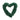 Heart-shaped LED garland, green artificial pine wreath with warm string lights