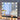 Rectangle LED makeup mirror with black frame and round bulbs, angled view