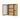 Wall mounted bathroom mirror cabinet with two open doors and multiple wood grain shelves