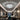 Round crystal flush ceiling lamp with clear crystal ring and hanging crystal drops