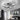 LED semi-flush ceiling light with interlocking rectangular frames and central diffuser, black trim