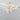 V-shaped LED semi-flush mount ceiling light dimensions: 70 cm wide, 6.5 cm tall