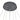 Black round ceiling canopy with hanging cords for ring-shaped LED pendant light