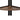 Wood-look corner shelf with black legs for a 5-tier plant stand