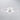 White circular LED semi-flush mount ceiling light with five ring outlines around center