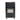 Black ceramic gas heater with wheels, front grille and heating element visible
