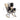 Tufted nursery rocking chair dimensions diagram showing seat and overall size in cm