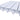 Oil-filled radiator heater top fins and rounded end caps, white