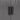 Metal shed door latch and handle on vertical ridged panels